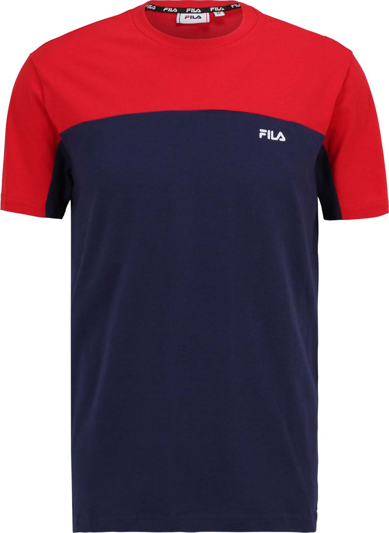 FILA Funkční tričko 'BLANKENBURG' námořnická modř / červená