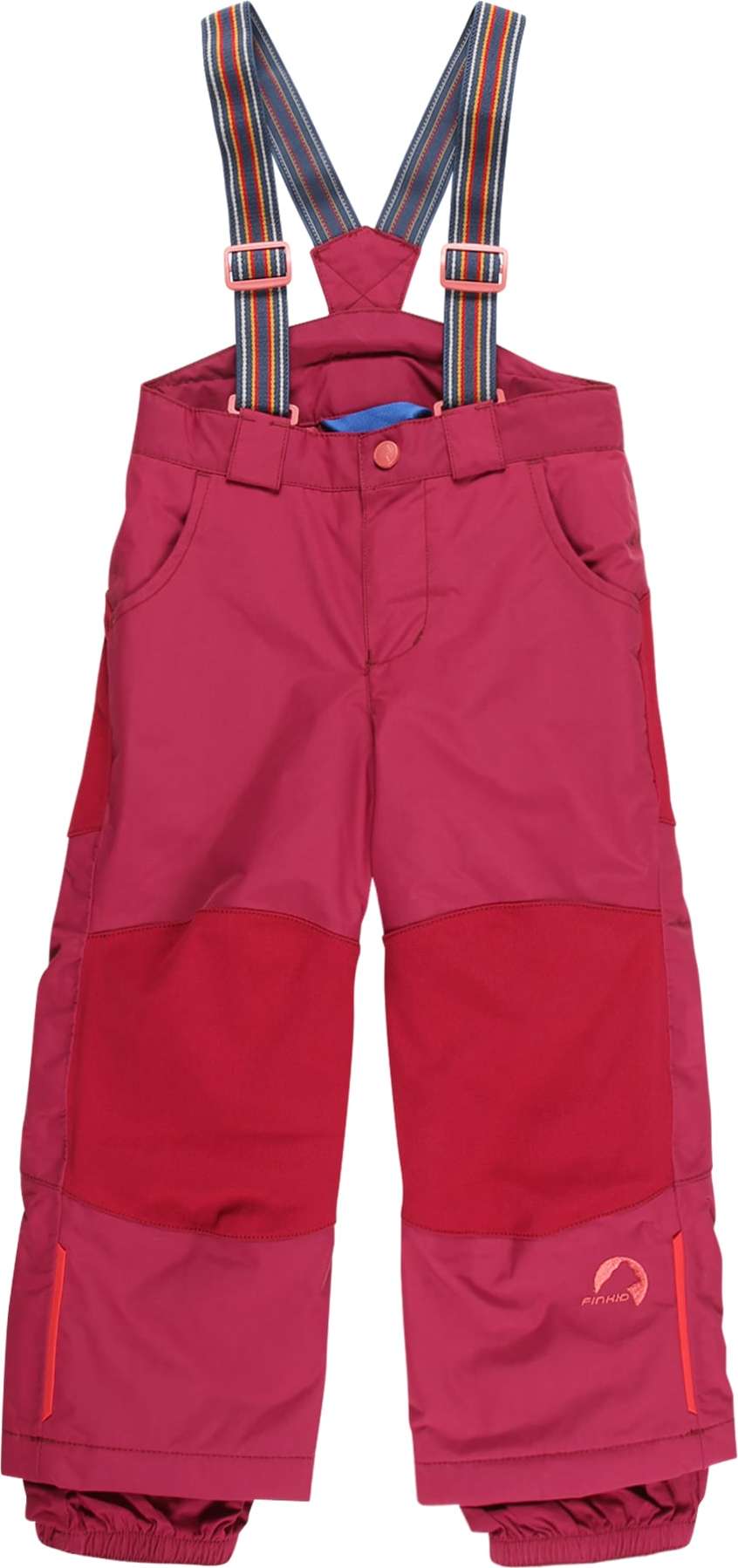 FINKID Funkční kalhoty 'RUUVI' červená / červená třešeň