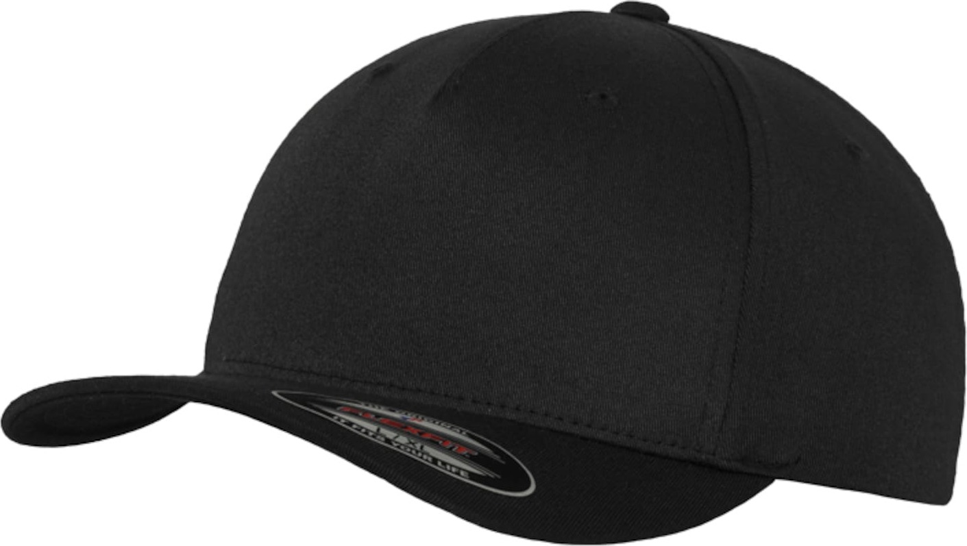 Flexfit Kšiltovka '5 Panel' černá / bílá