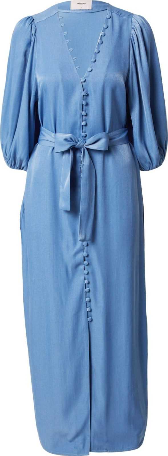 Freebird Košilové šaty 'Leora' nebeská modř
