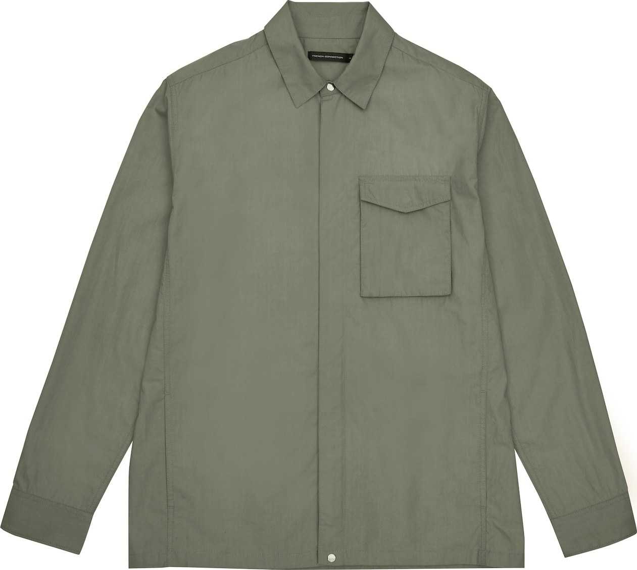 FRENCH CONNECTION Tričko 'MILITARY' khaki