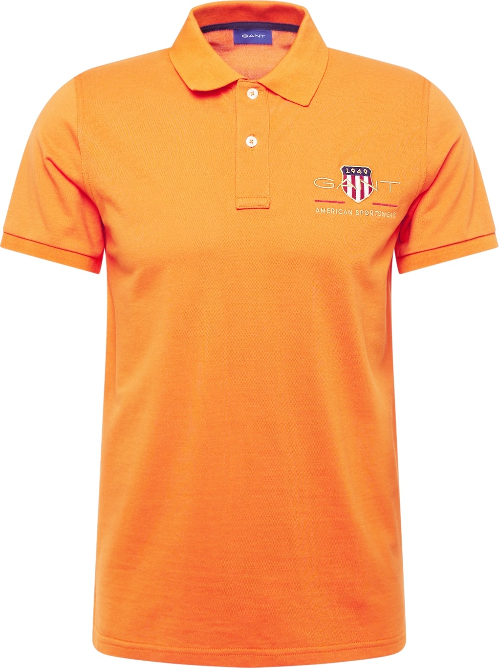 GANT Tričko námořnická modř / oranžová / červená / bílá