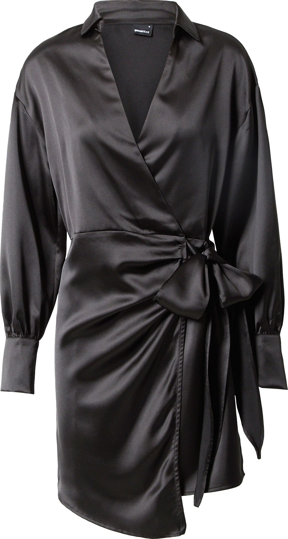 Gina Tricot Košilové šaty 'Kim' černá
