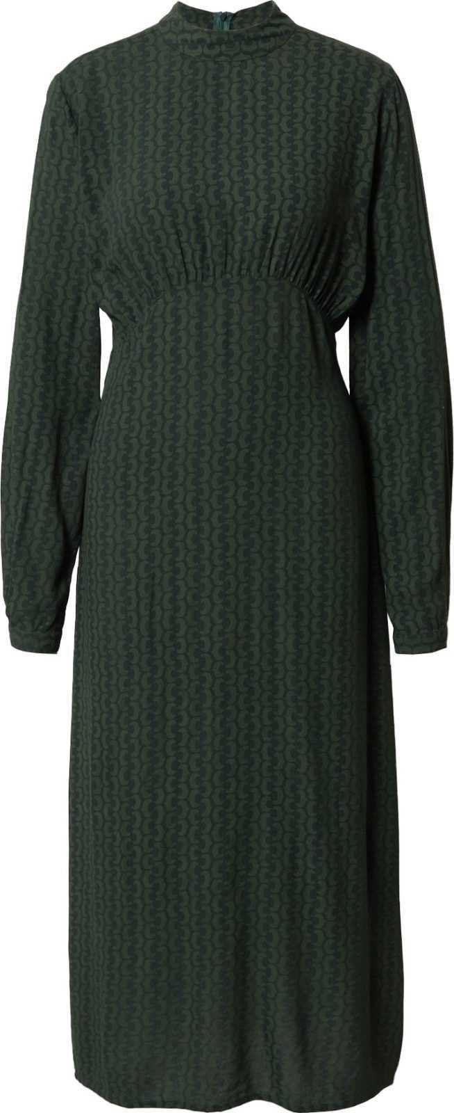 Guido Maria Kretschmer Collection Šaty 'Maureen' zelená / černá