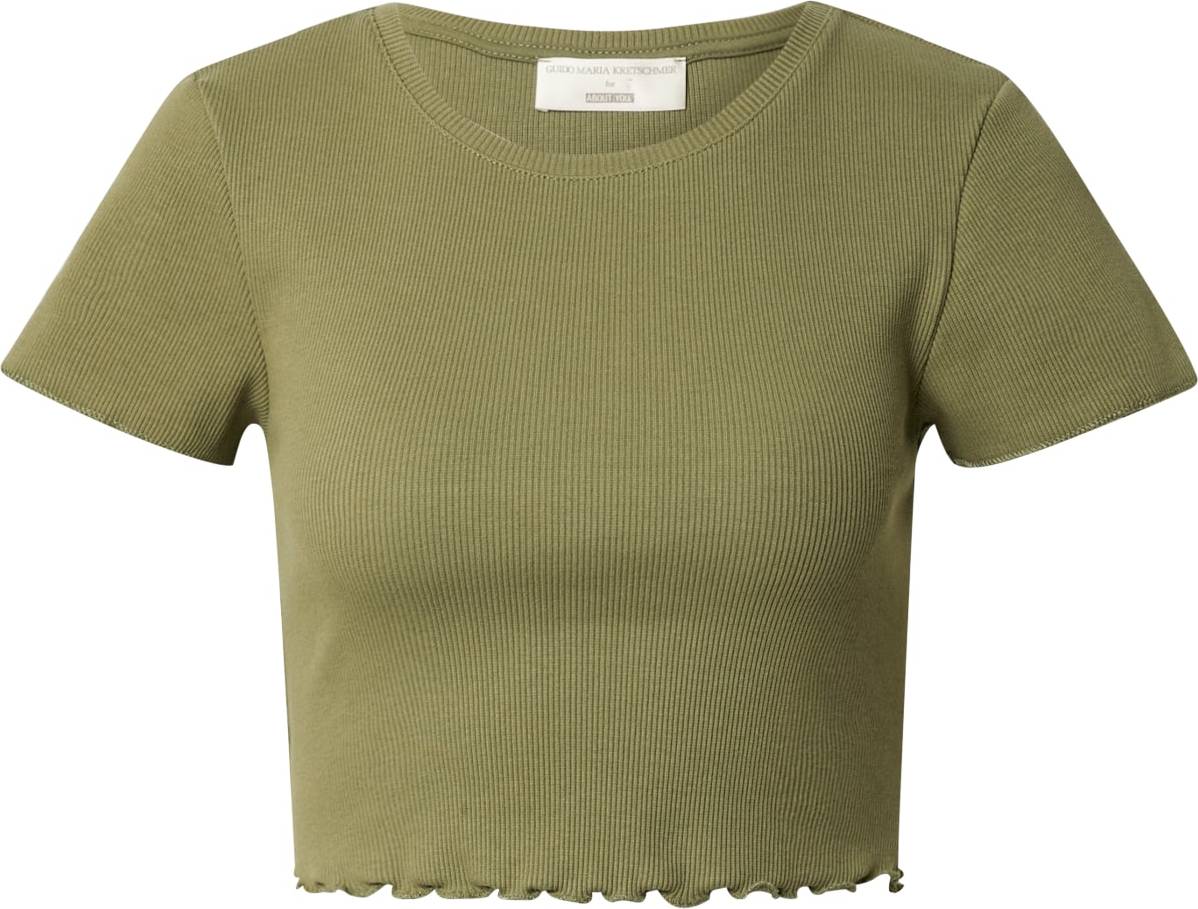 Guido Maria Kretschmer Collection Tričko 'Cami' khaki