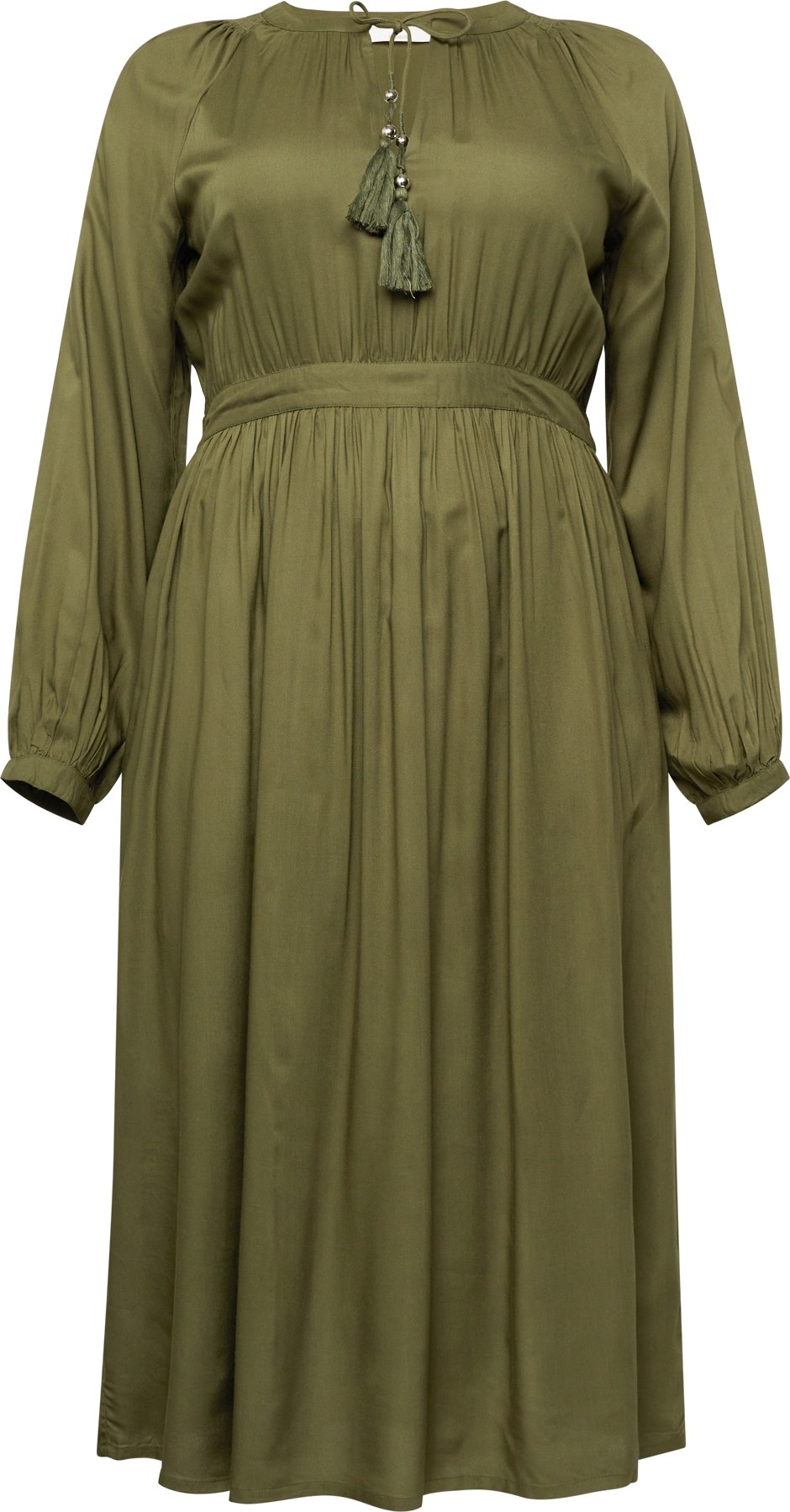Guido Maria Kretschmer Curvy Collection Košilové šaty 'Mirell' olivová