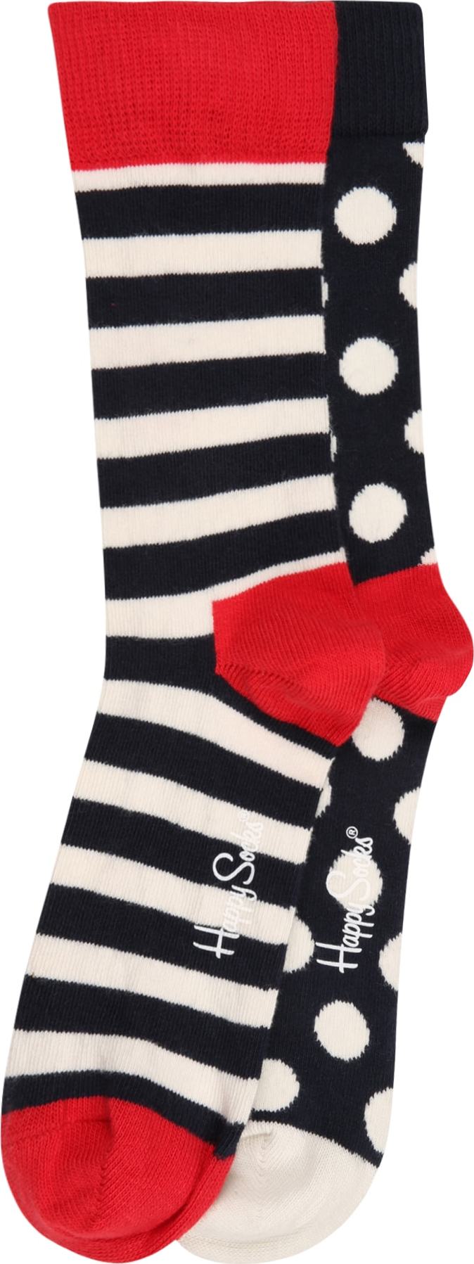 Happy Socks Ponožky námořnická modř / červená / bílá