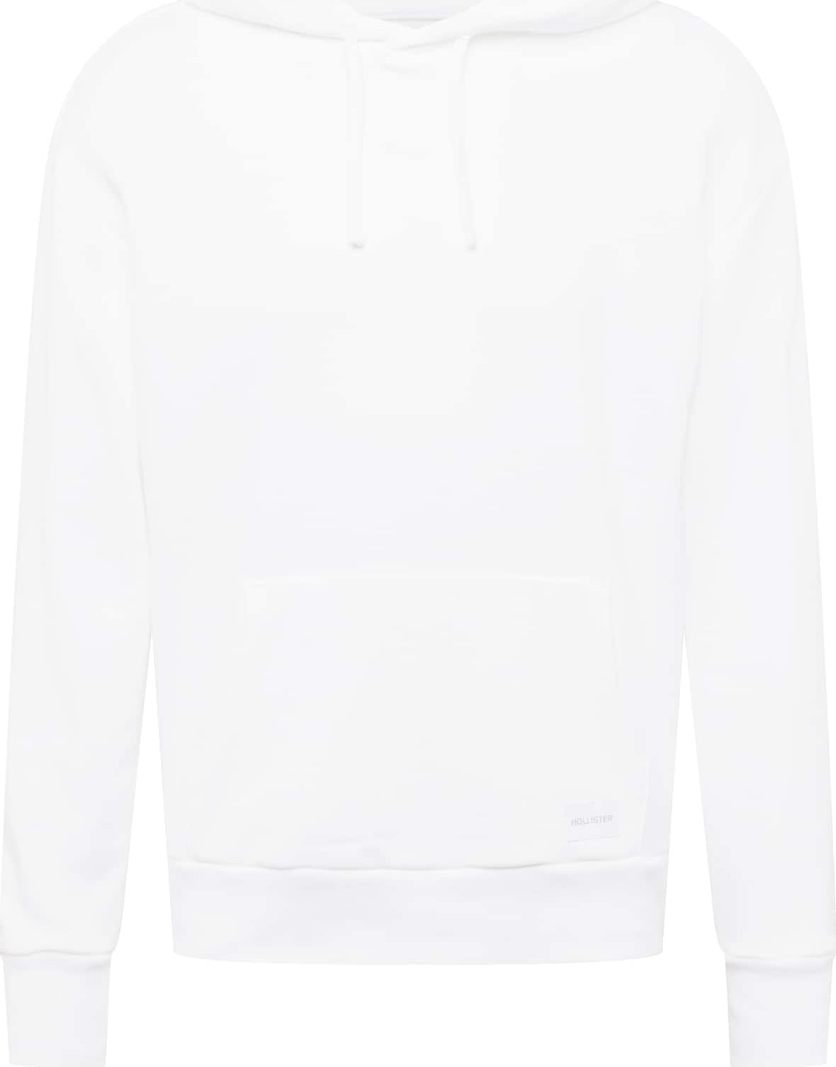HOLLISTER Mikina 'ELEVATED' bílá