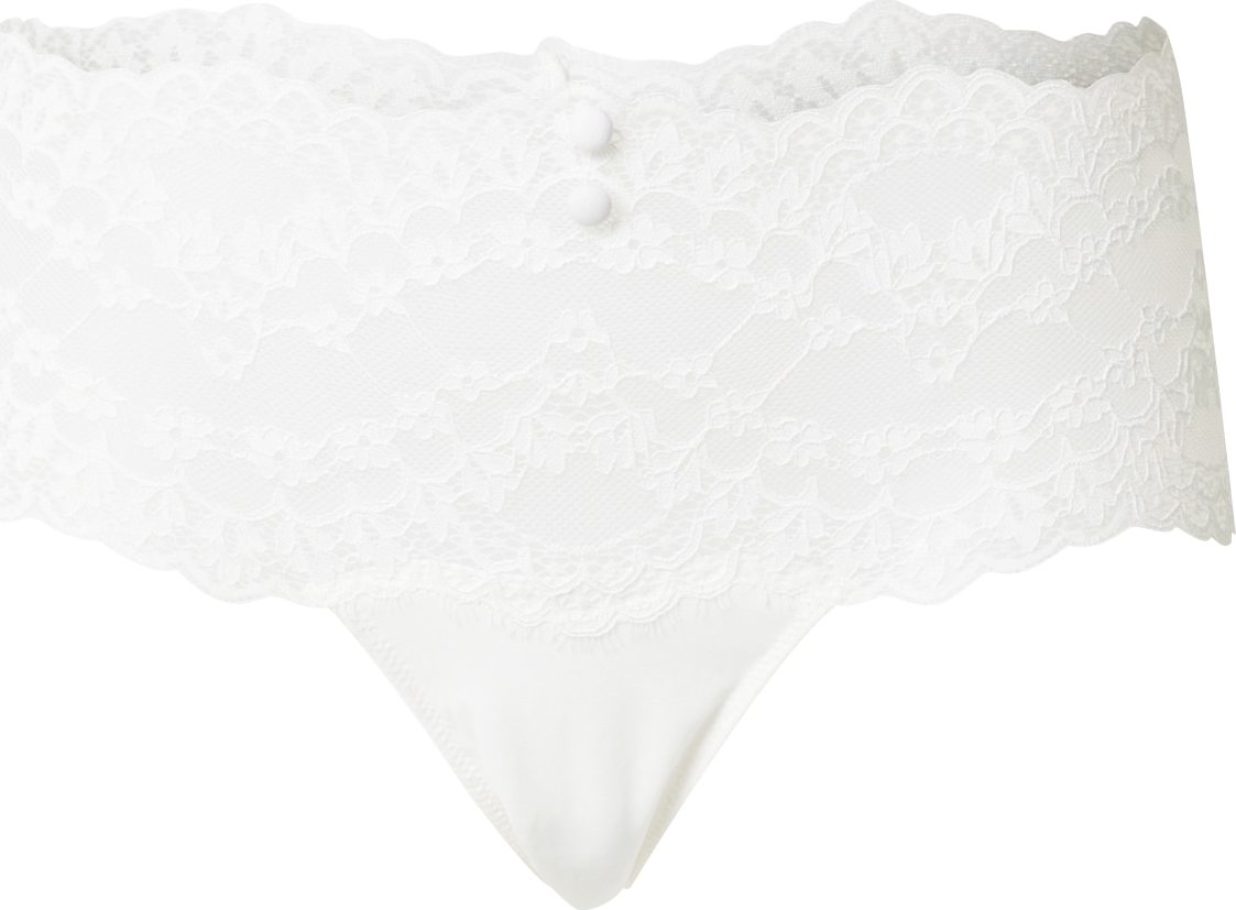Hunkemöller Kalhotky 'Daisy' bílá