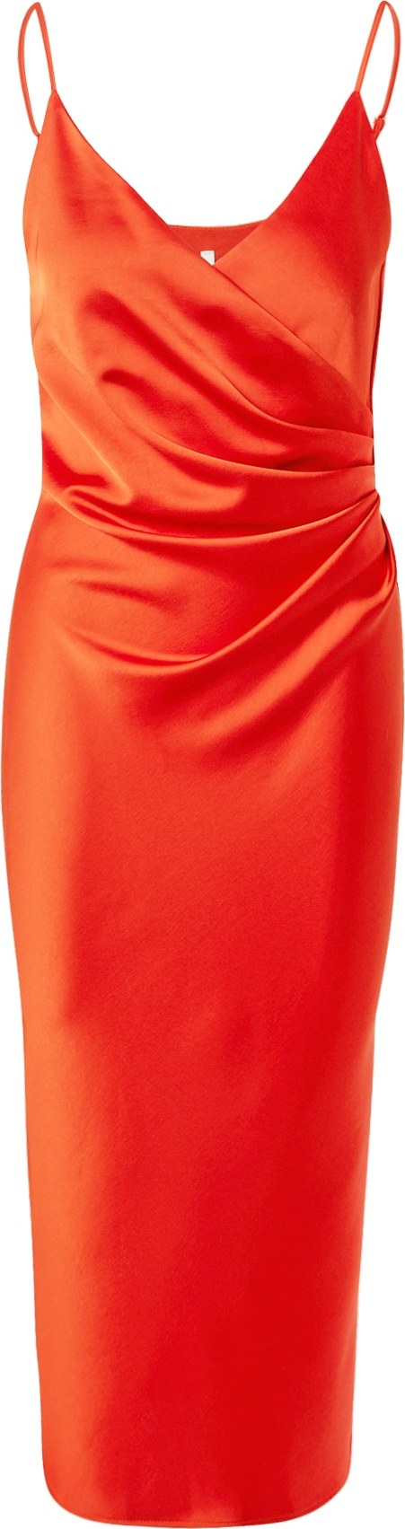 IMPERIAL Koktejlové šaty tmavě oranžová