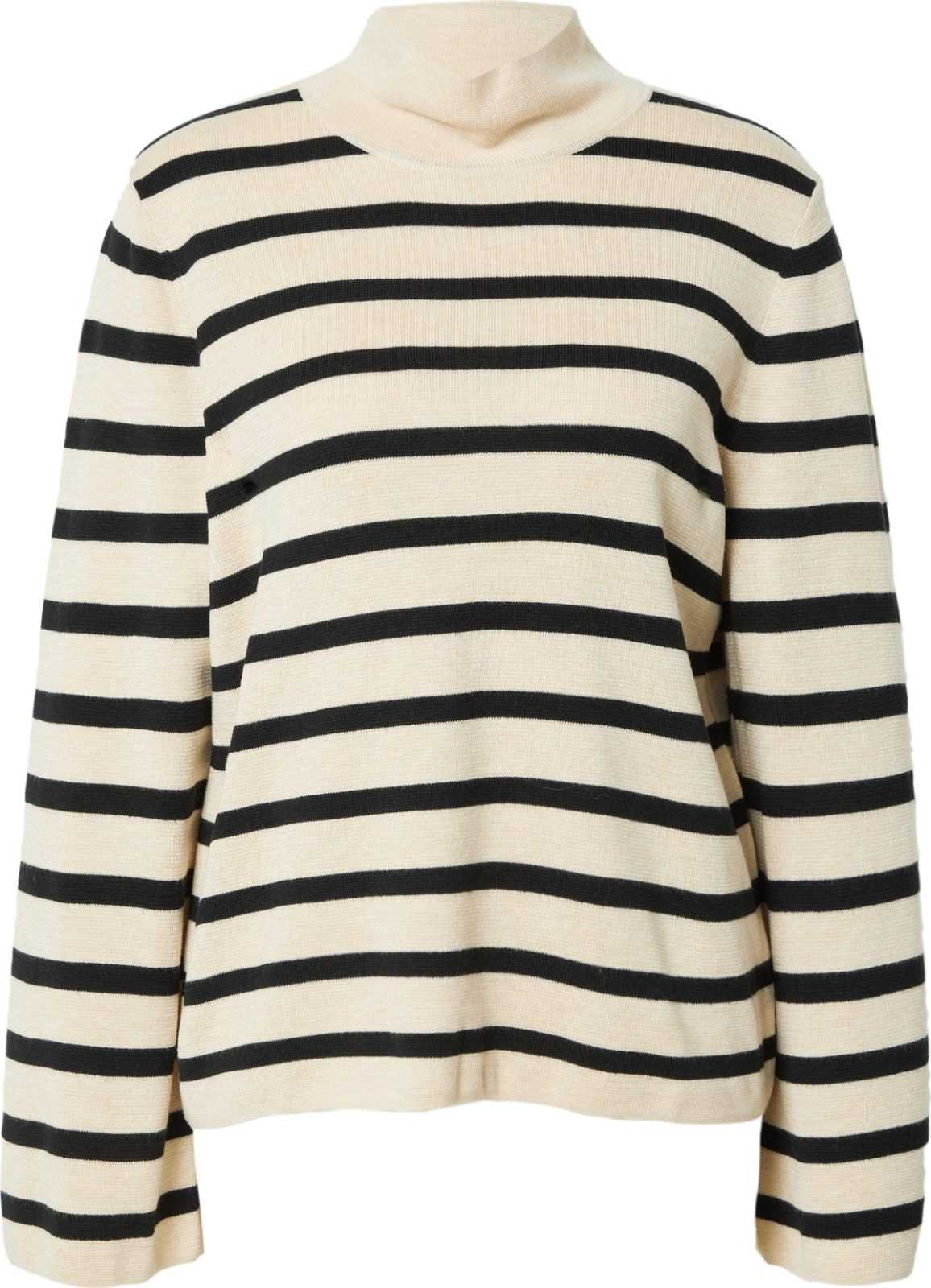 InWear Svetr 'Musette' starobéžová / černá