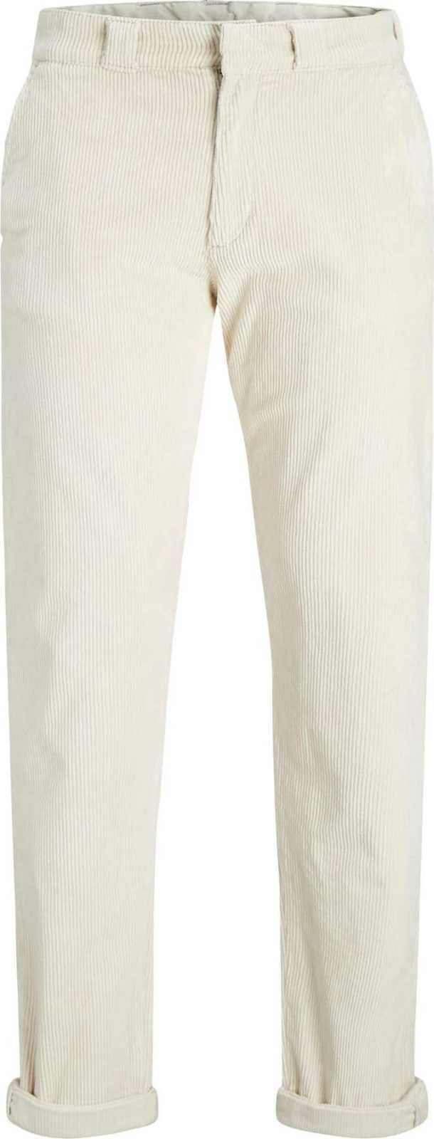 JACK & JONES Chino kalhoty 'Pablo' světle šedá