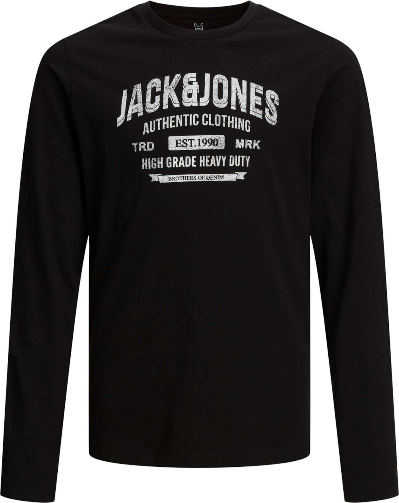 Jack & Jones Junior Tričko černá / bílá
