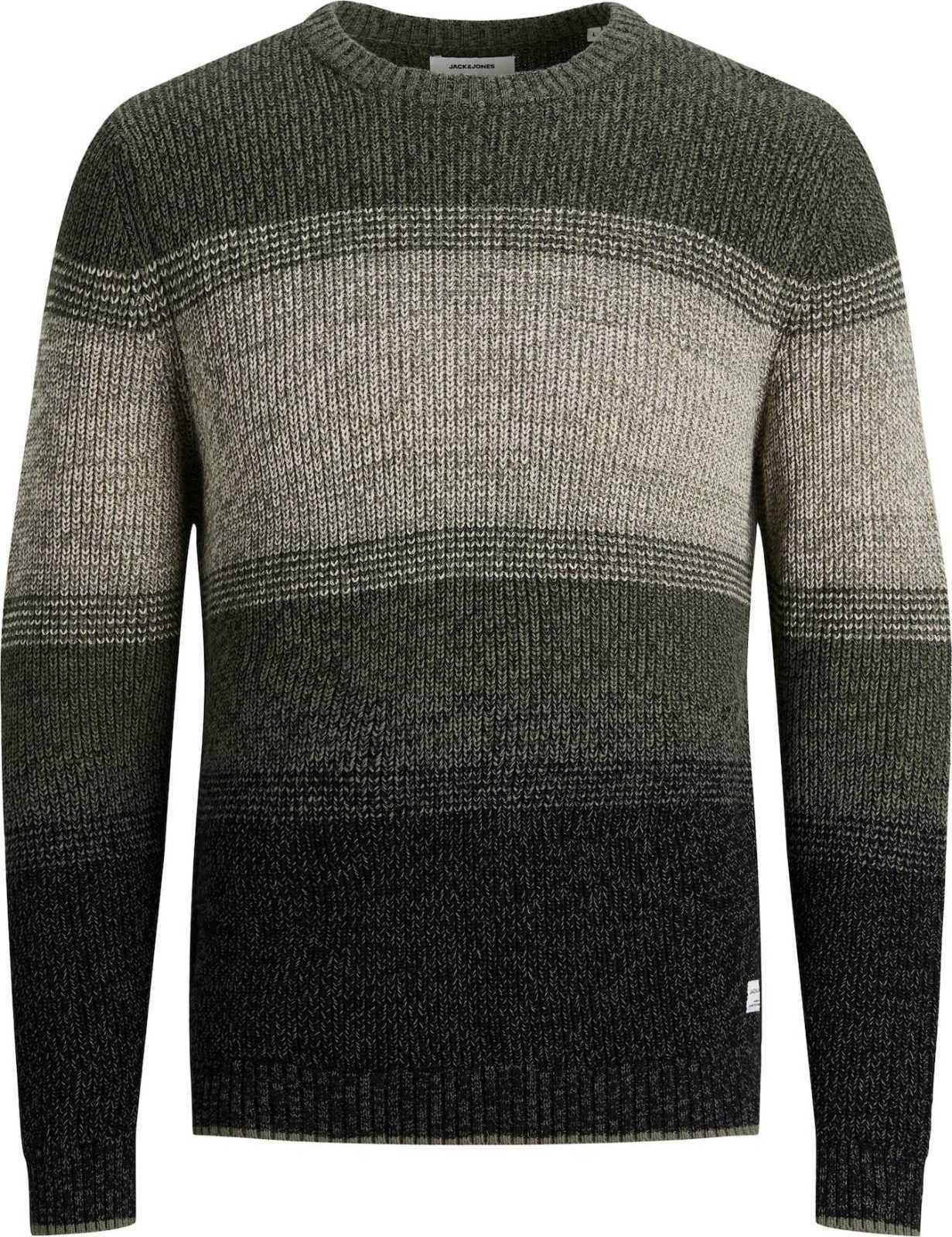 JACK & JONES Svetr tmavě zelená