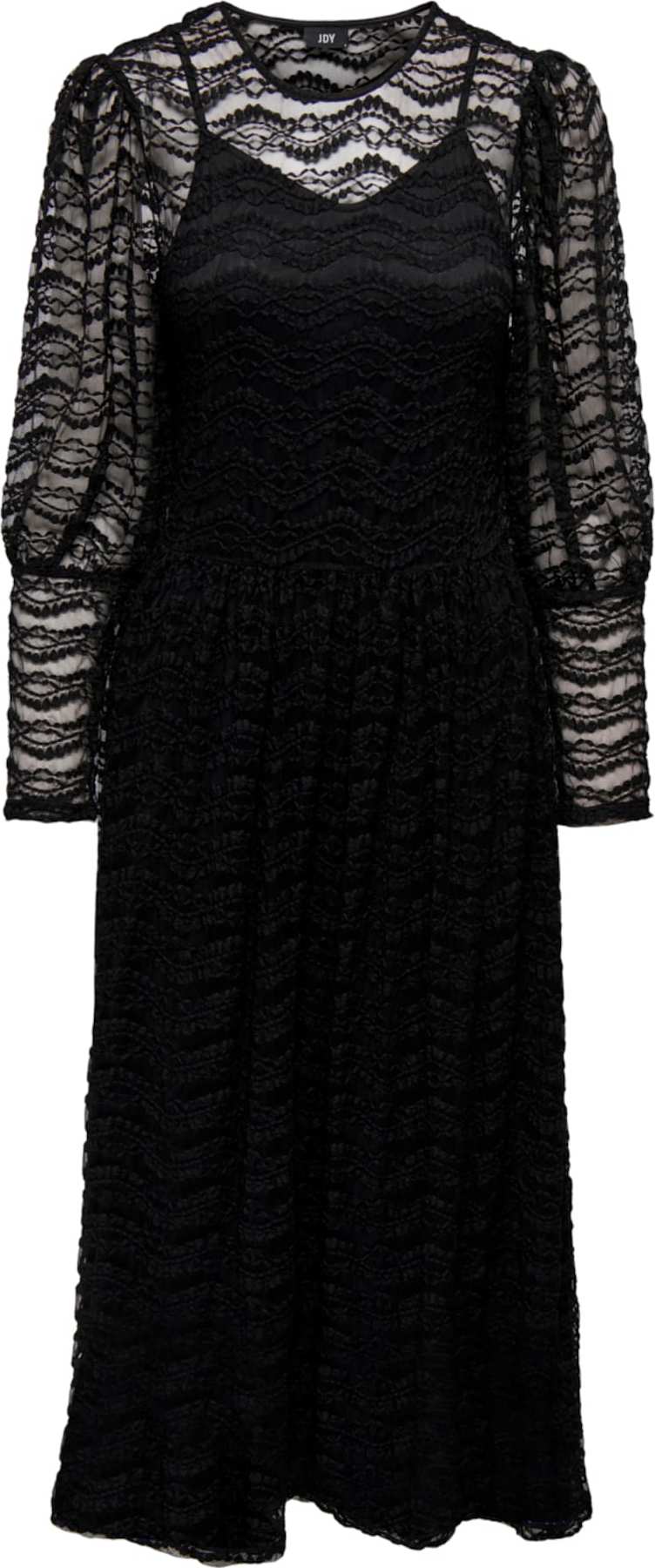 JDY Koktejlové šaty 'Fun' černá