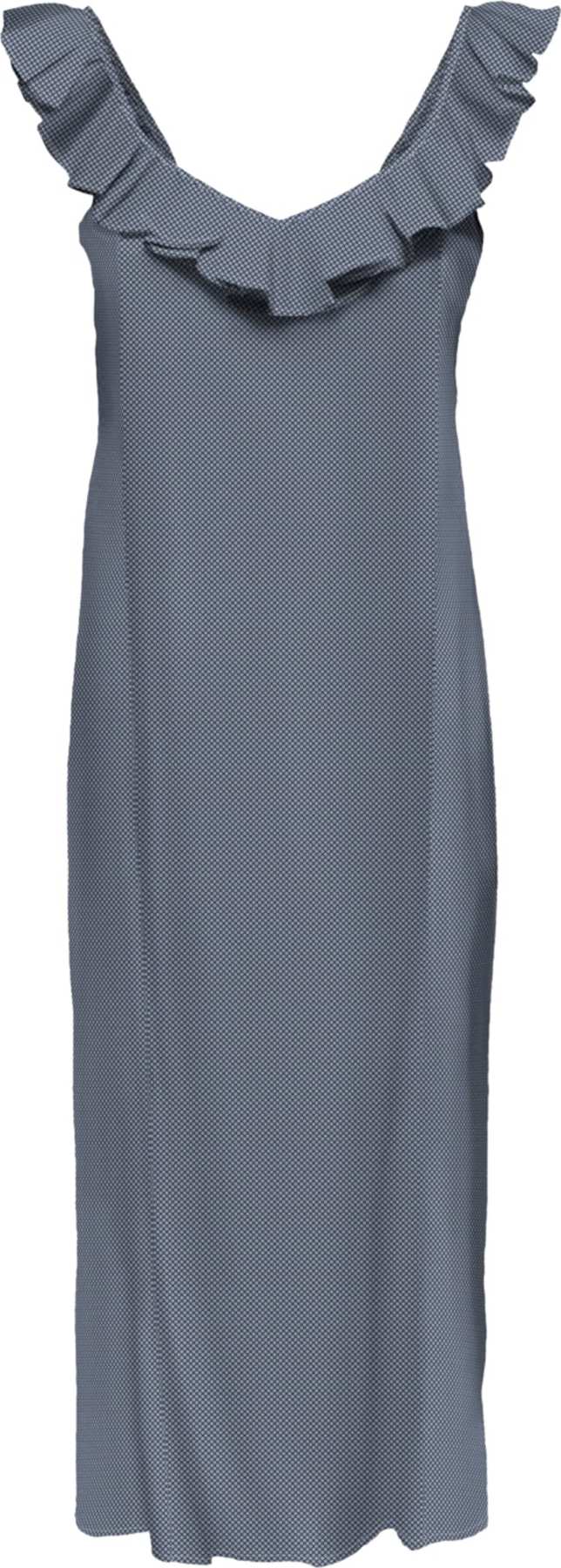 JDY Společenské šaty 'Filippa' kouřově modrá