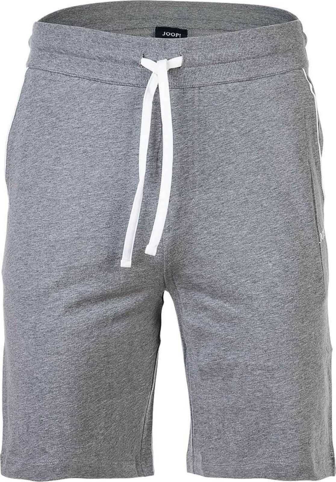 JOOP! Pyžamové kalhoty šedý melír / bílá