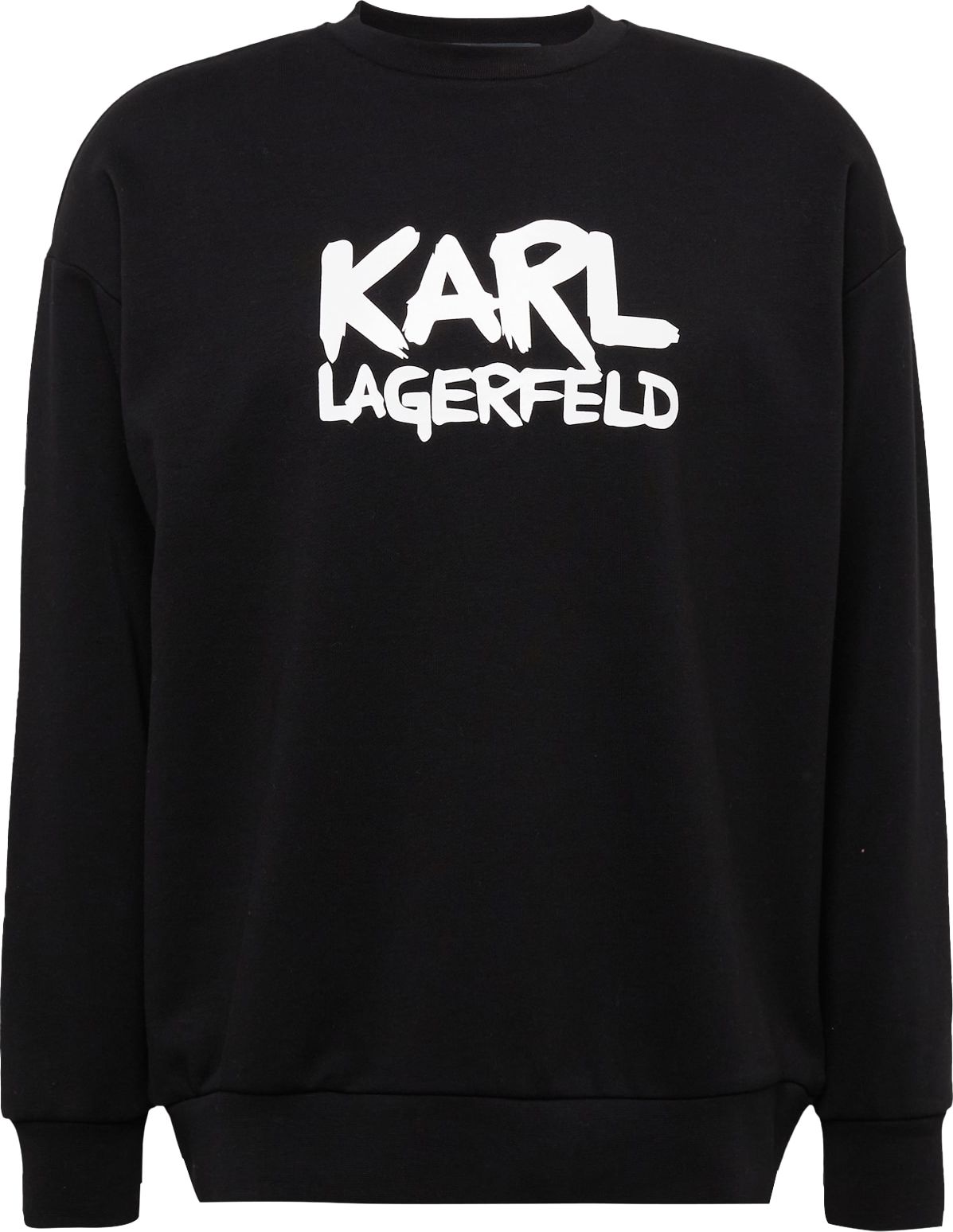 Karl Lagerfeld Mikina černá / bílá