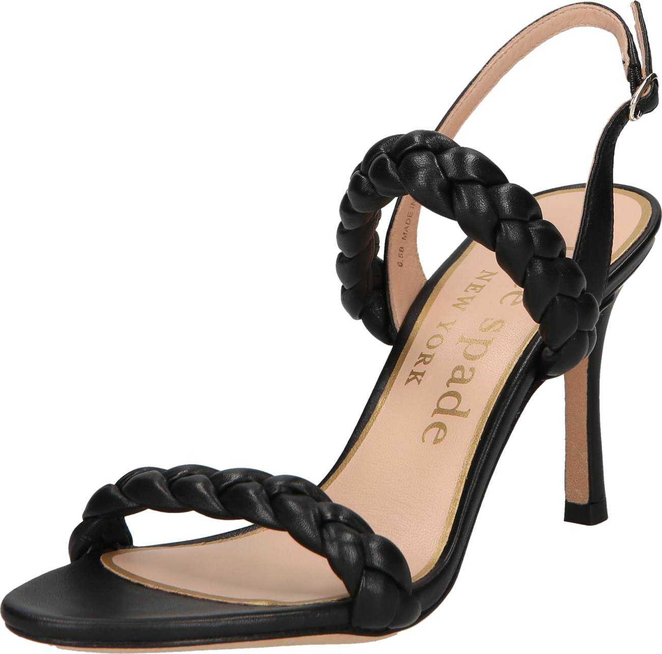 Kate Spade Páskové sandály 'SAFFRON' černá