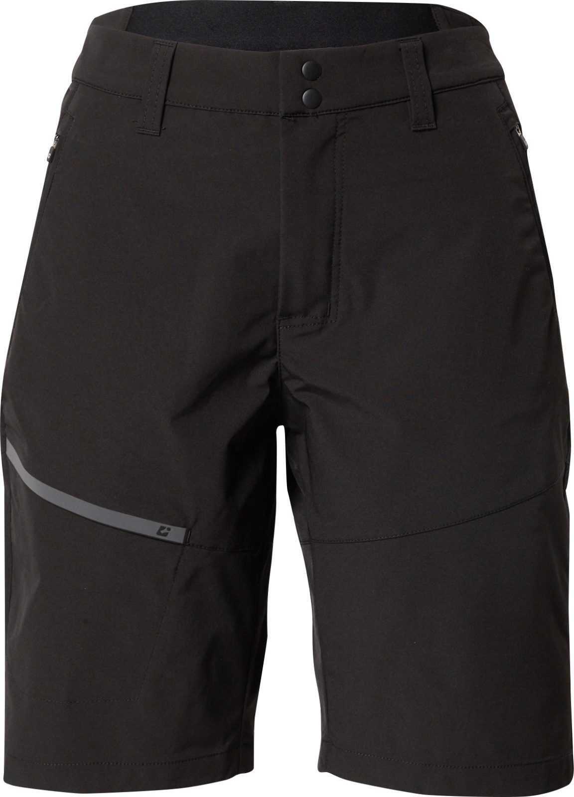 KILLTEC Outdoorové kalhoty grafitová / černá