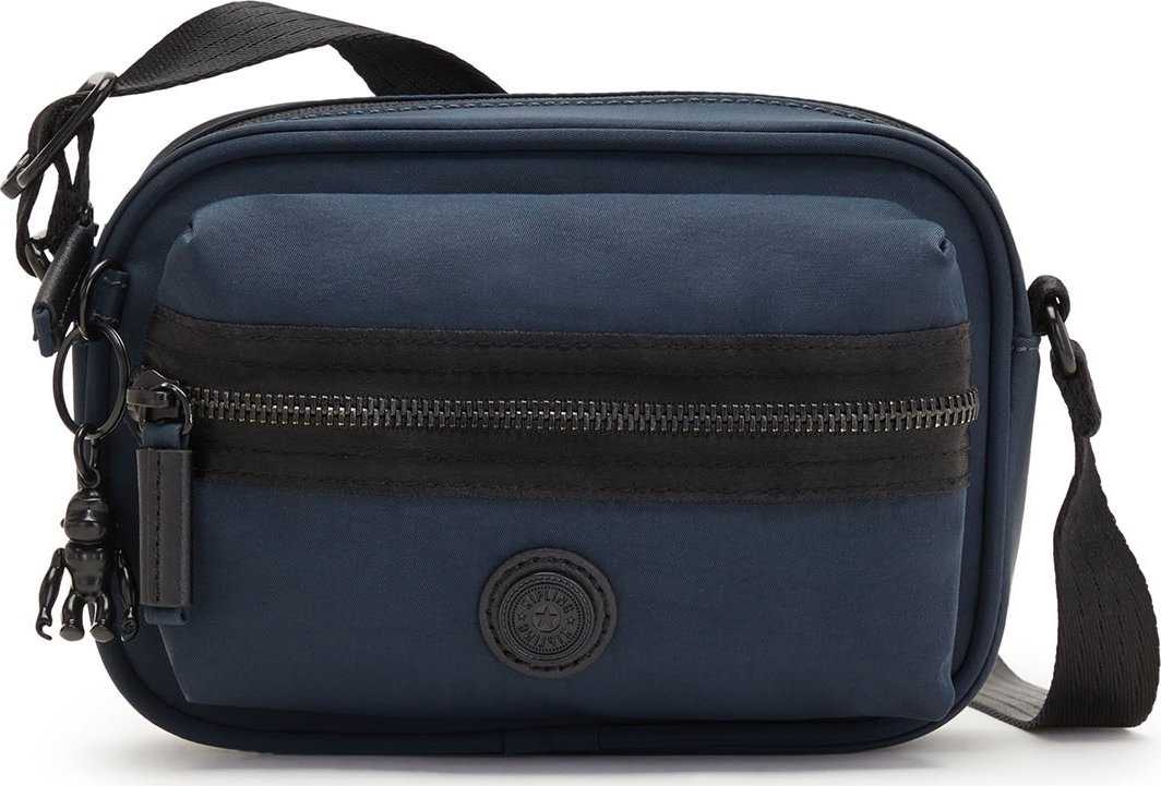 KIPLING Taška přes rameno 'Enise Met' tmavě modrá / černá