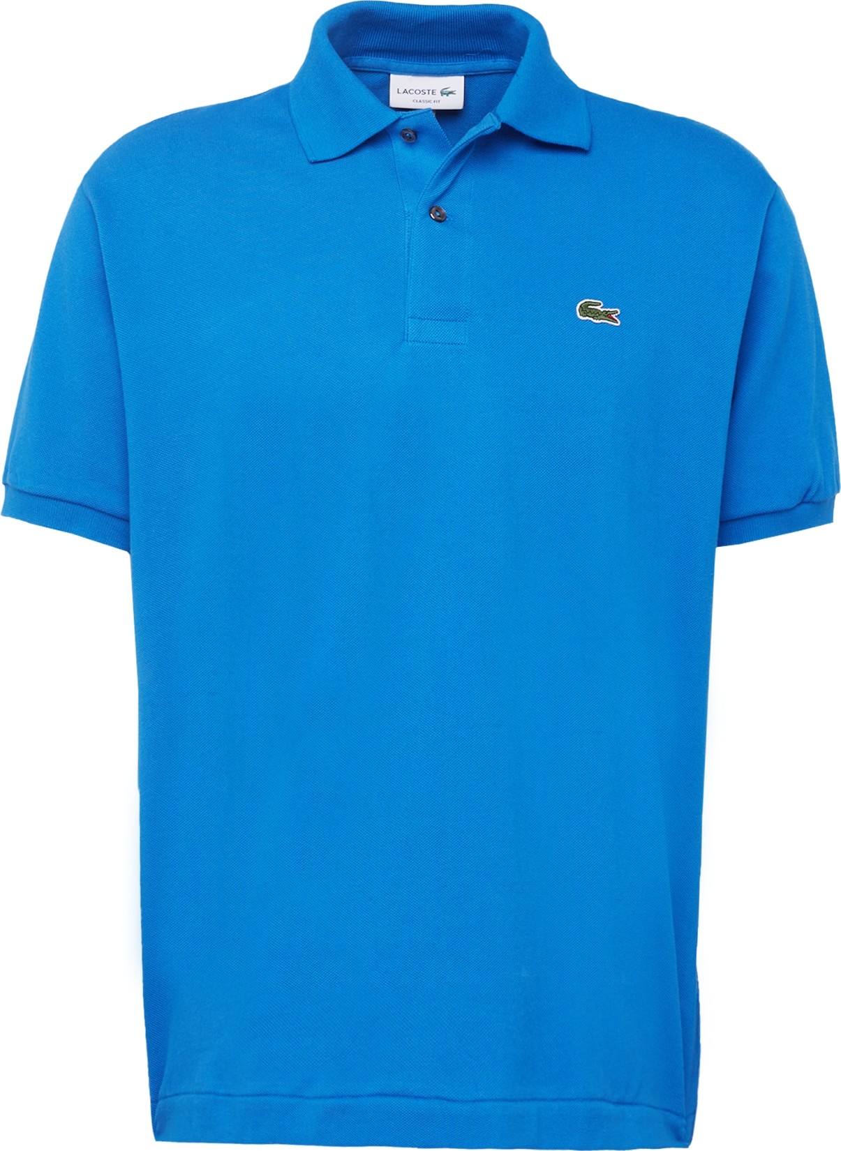 LACOSTE Tričko světlemodrá / zelená / bílá