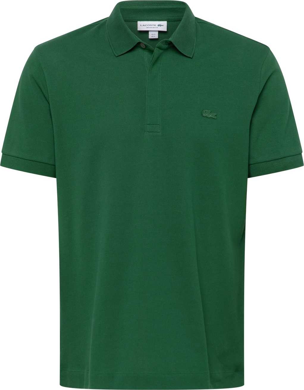 LACOSTE Tričko trávově zelená