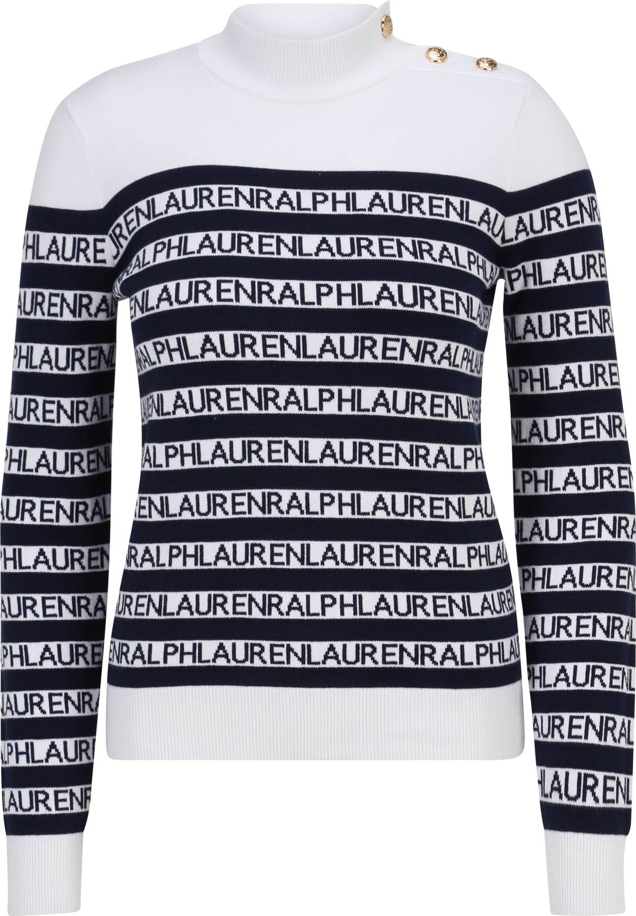 Lauren Ralph Lauren Petite Svetr 'TAURINE' námořnická modř / bílá
