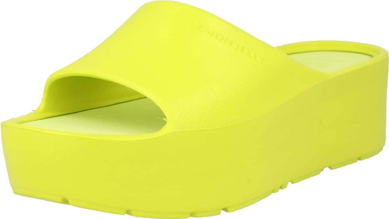 LEMON JELLY Pantofle 'SUNNY' svítivě zelená