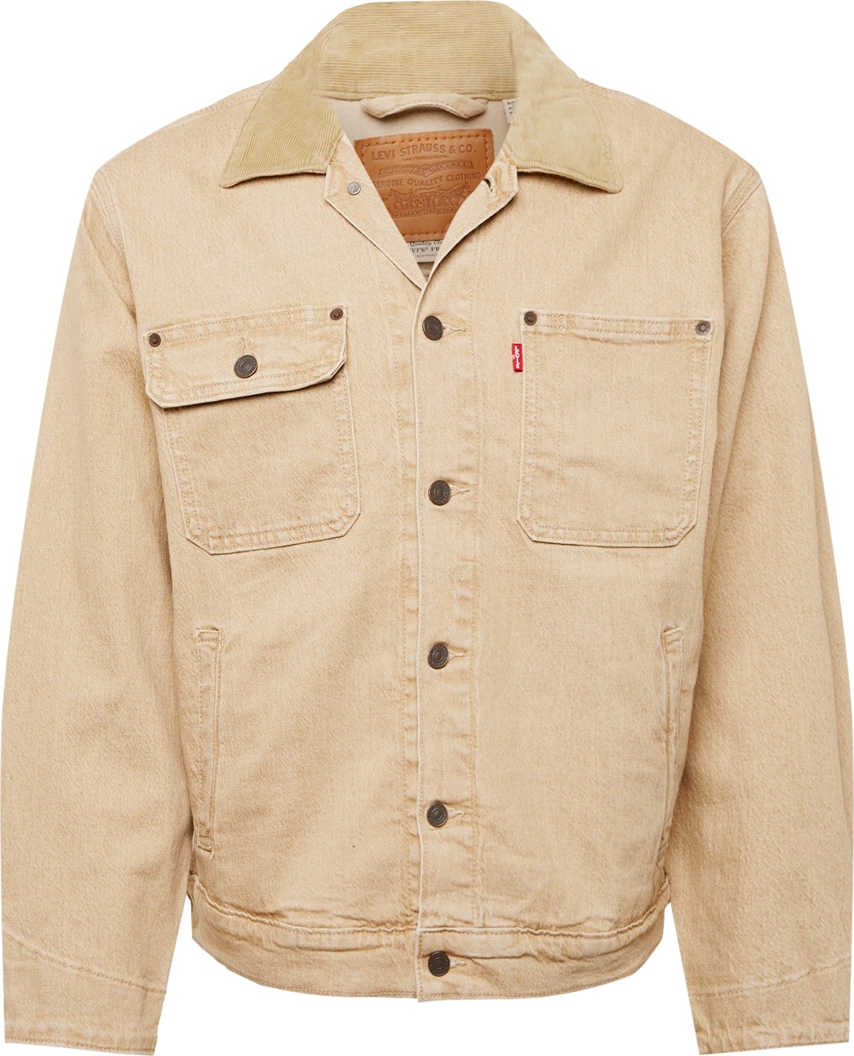 LEVI'S Přechodná bunda 'SUNSET TRUCKER NEUTRALS' béžová