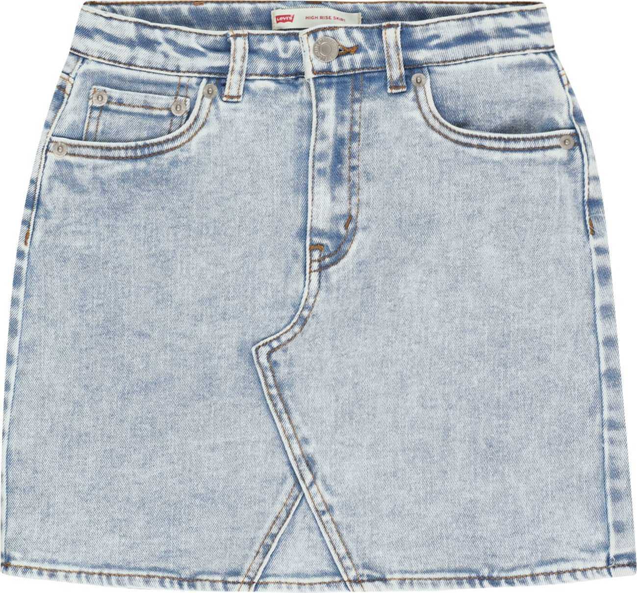 LEVI'S Sukně světlemodrá