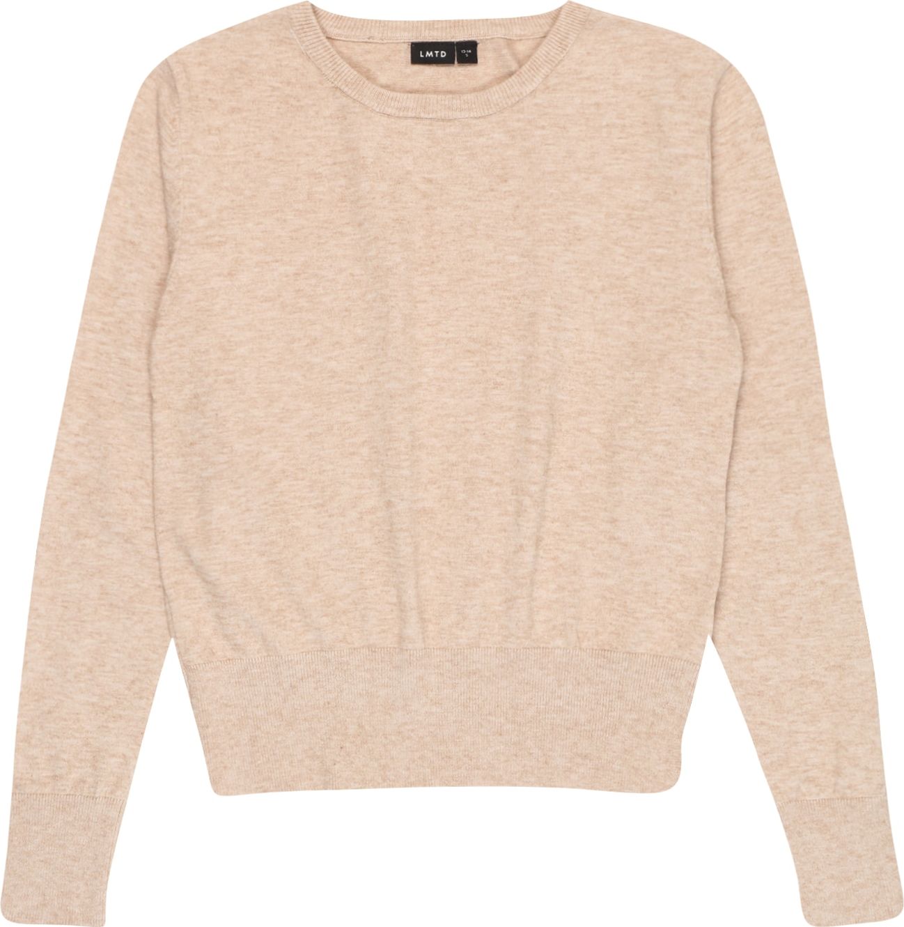 LMTD Svetr 'NLFANE LS SHORT KNIT' béžová