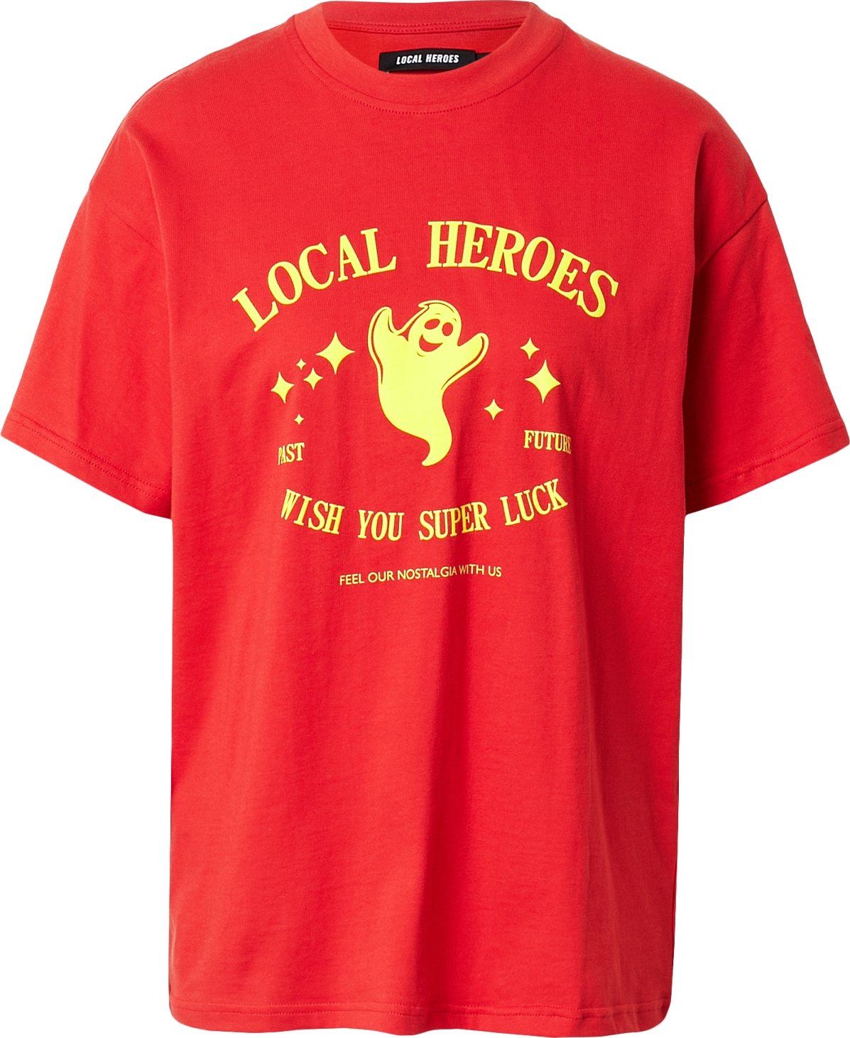 LOCAL HEROES Tričko žlutá / červená
