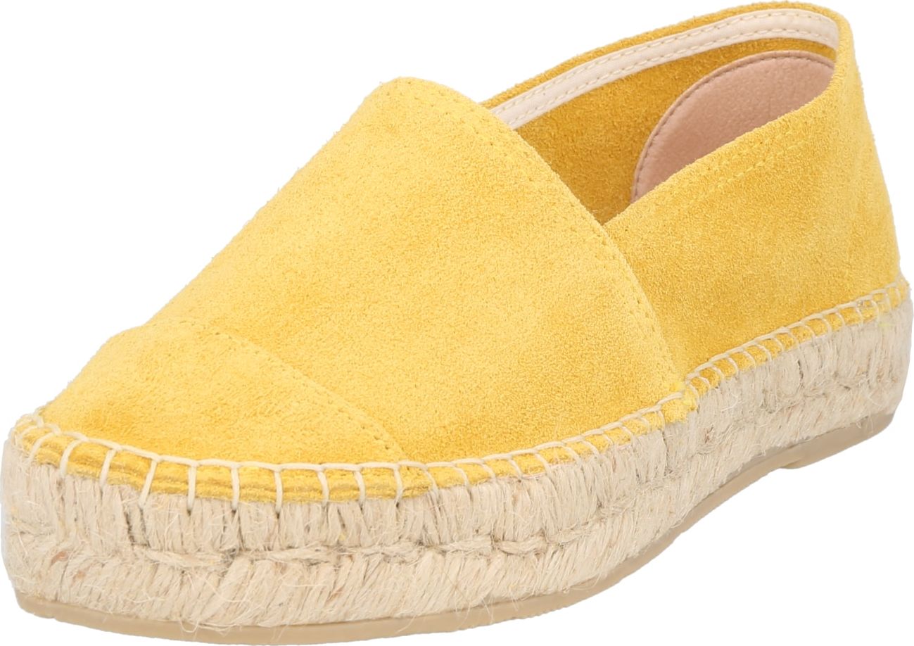 MACARENA Espadrilky 'Elisa' žlutá