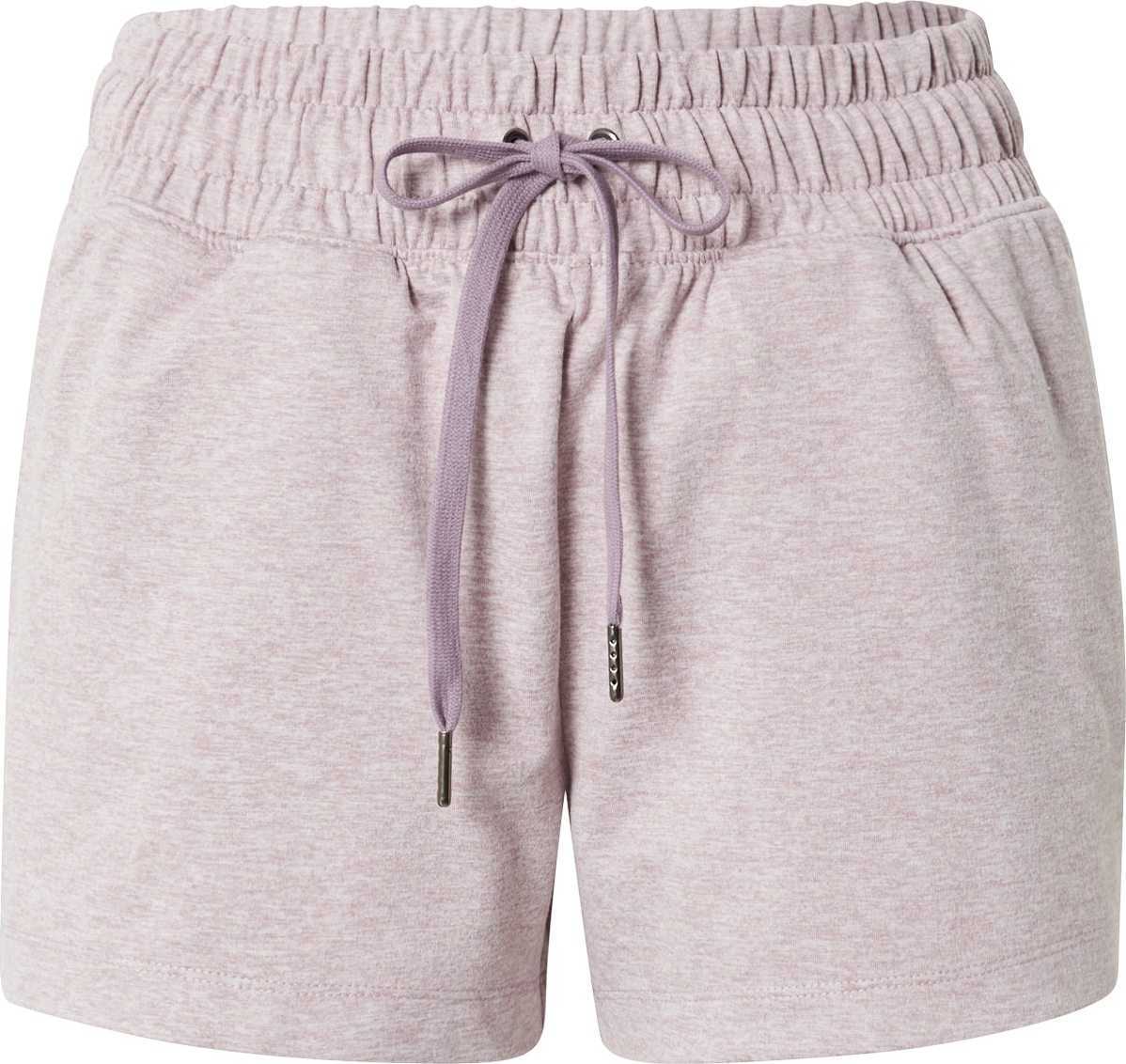 Marika Sportovní kalhoty fialový melír