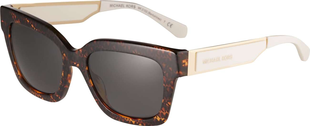 Michael Kors Sluneční brýle '0MK2102' rezavě hnědá / tmavě hnědá / zlatá / světle šedá