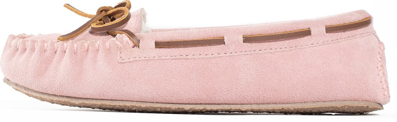 Minnetonka Pantofle 'Cally' bronzová / pink