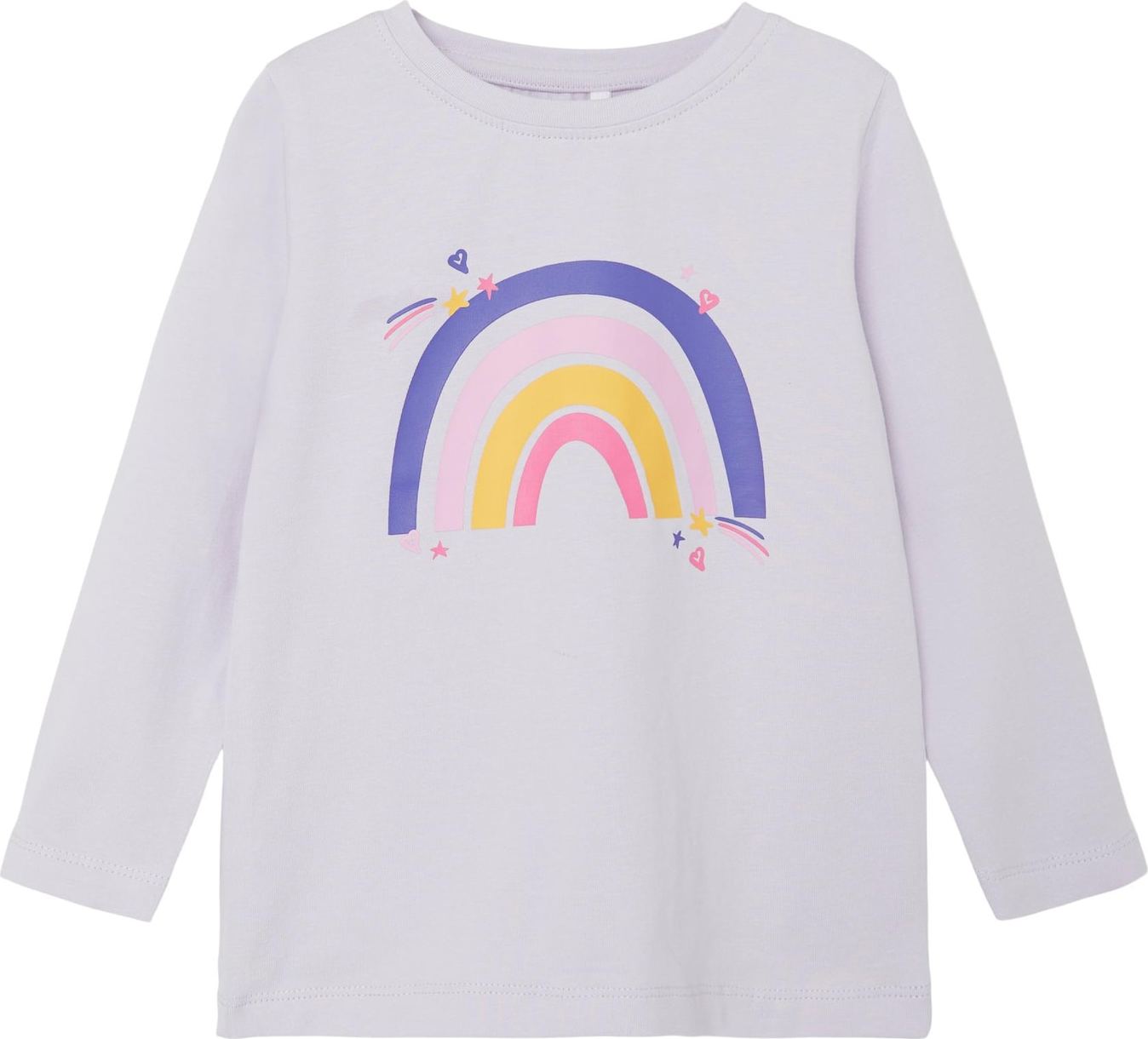 NAME IT Tričko 'Ovina' šeříková / oranžová / pink / světle červená