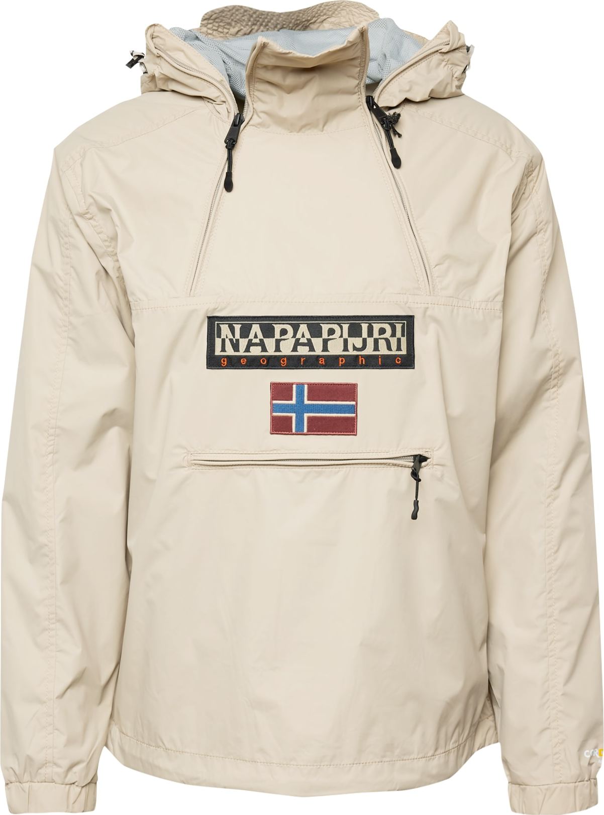 NAPAPIJRI Přechodná bunda 'NORTHFARER 2.0' béžová / modrá / tmavě červená / černá