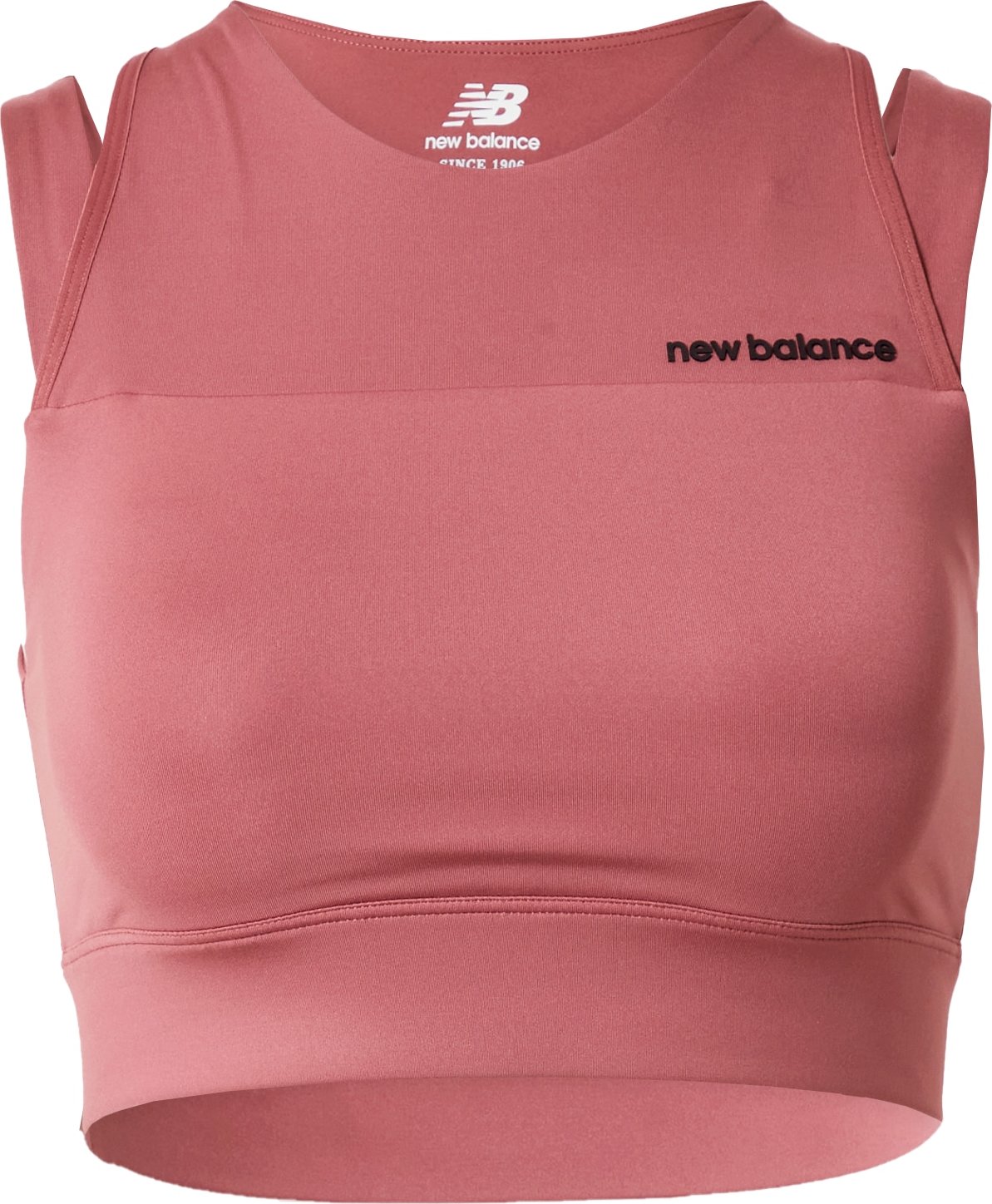 new balance Sportovní podprsenka starorůžová / černá