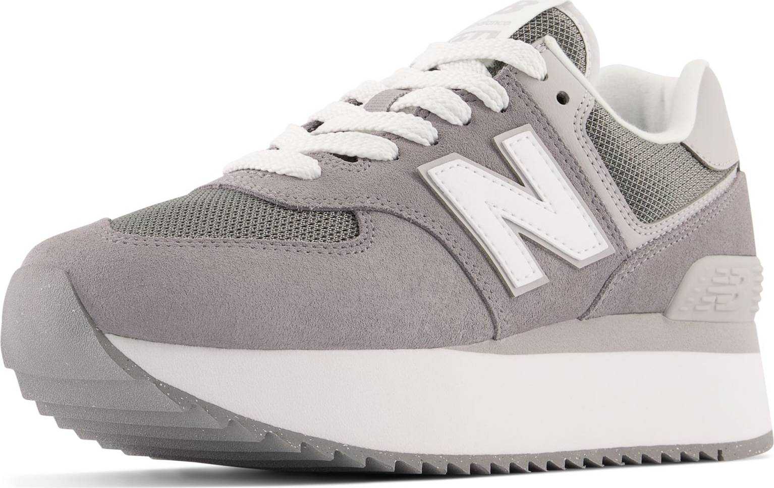 new balance Tenisky '574+' šedá / bílá