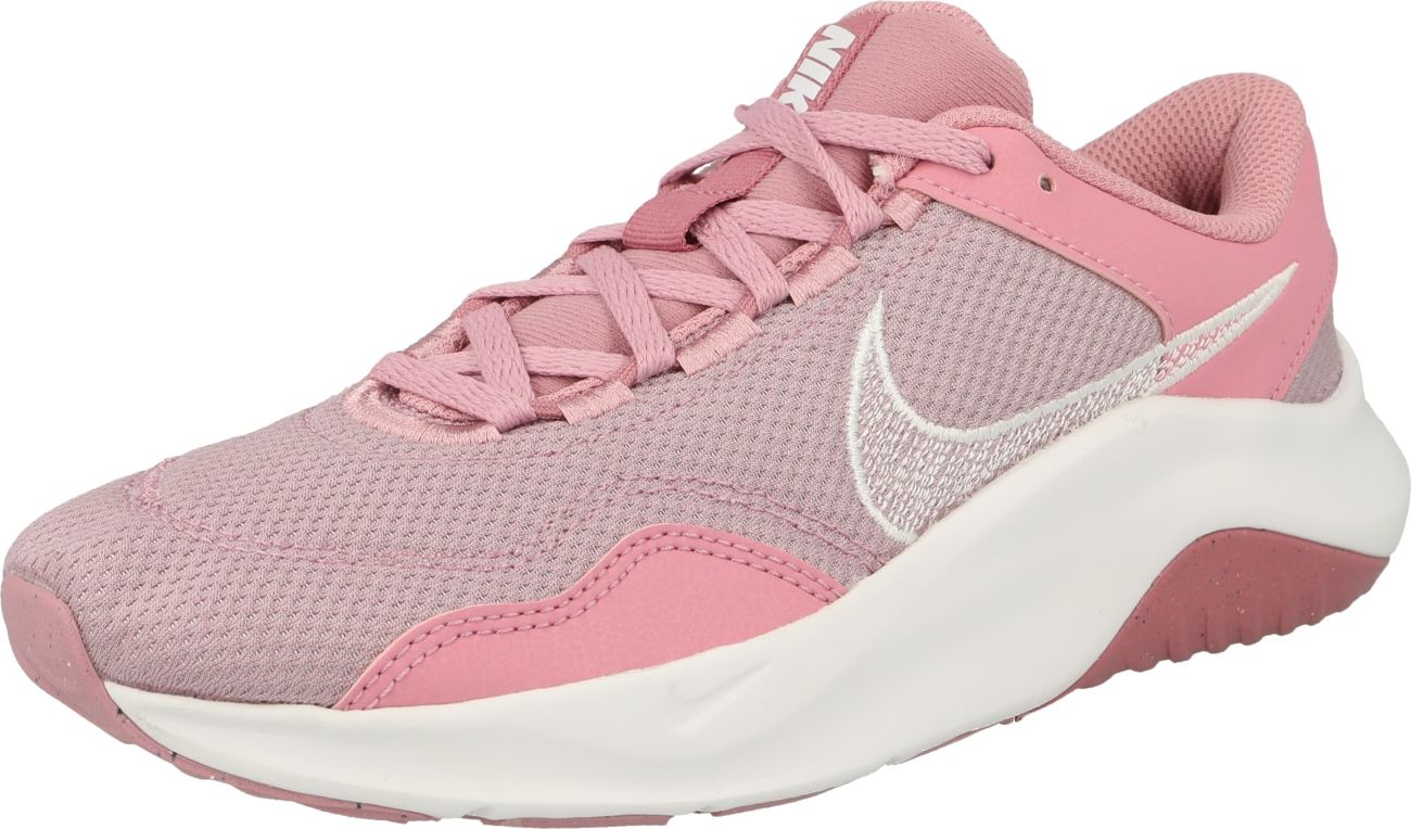 NIKE Sportovní boty 'Legend' světle růžová / bílá