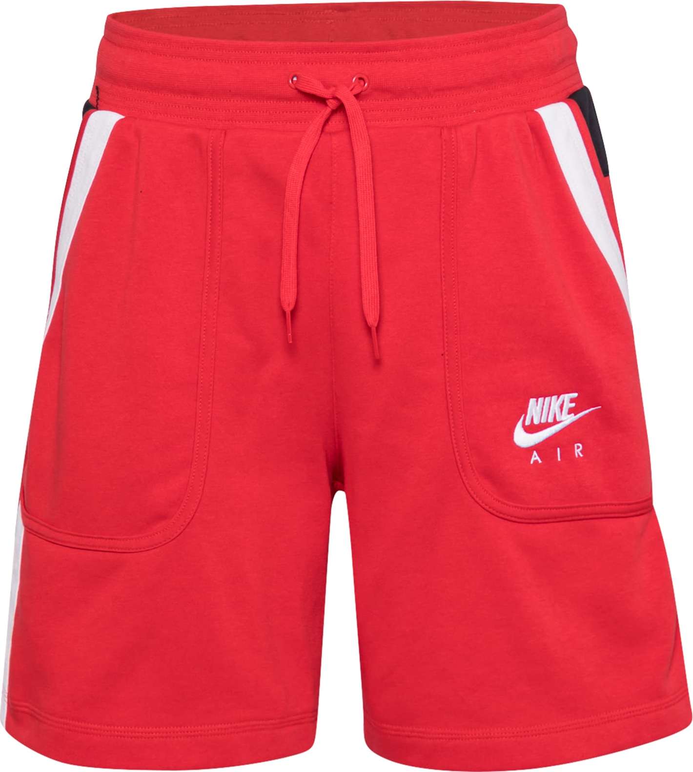 Nike Sportswear Kalhoty červená / černá / bílá