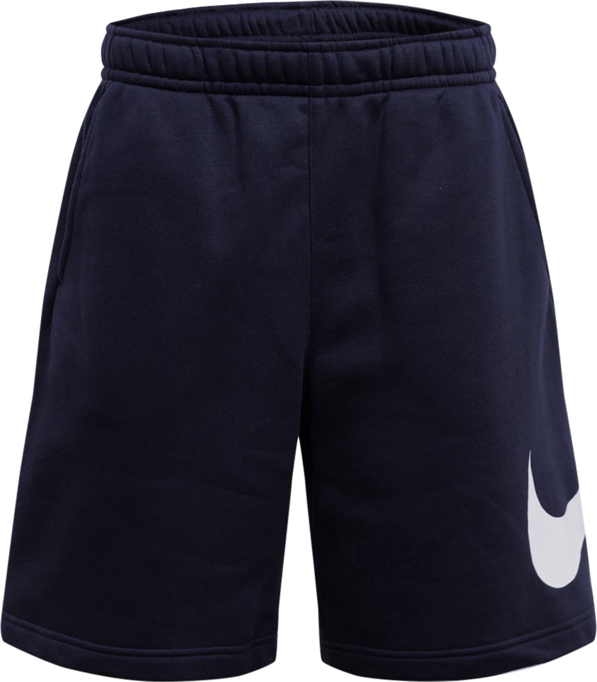 NIKE Sportovní kalhoty černá / bílá