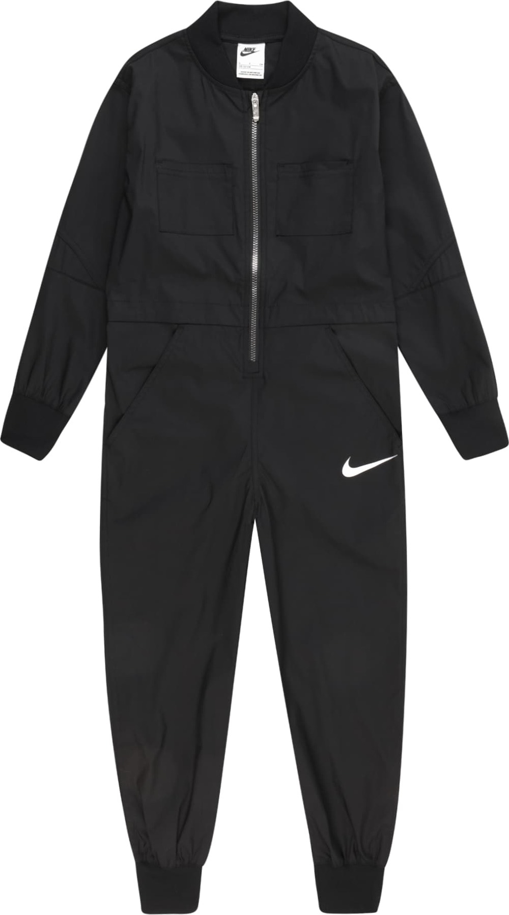 Nike Sportswear Overal černá / bílá