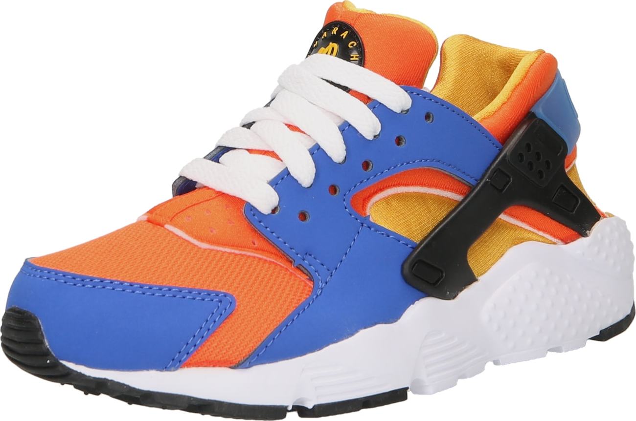 Nike Sportswear Tenisky 'Huarache' královská modrá / oranžová / černá