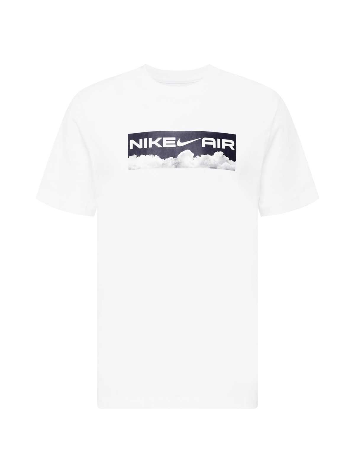 Nike Sportswear Tričko černá / bílá