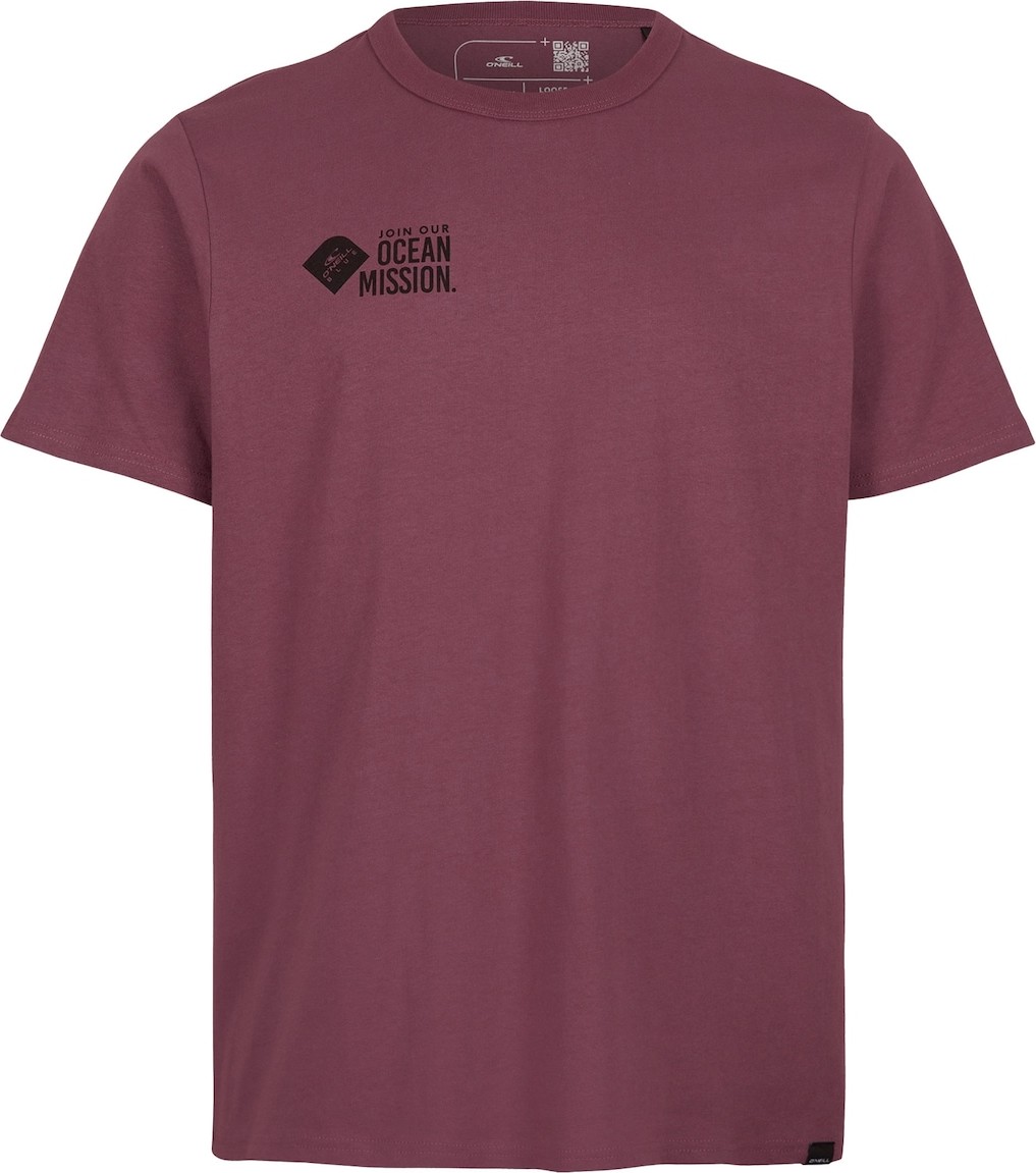 O'NEILL Funkční tričko 'Atlantic' burgundská červeň