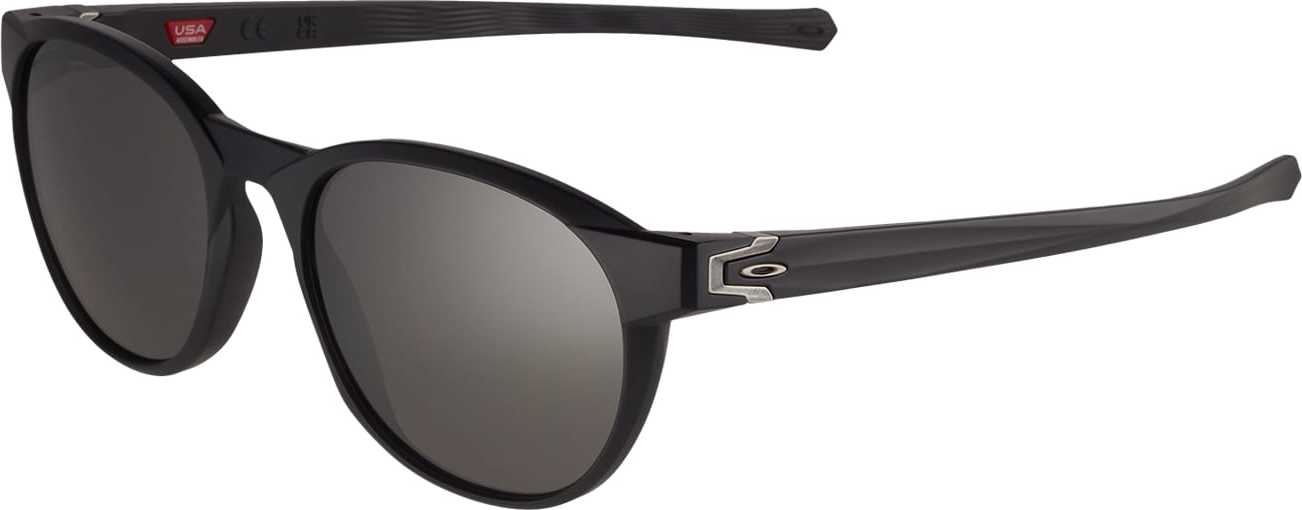 OAKLEY Sportovní sluneční brýle 'REEDMACE' tmavě šedá / černá / stříbrná