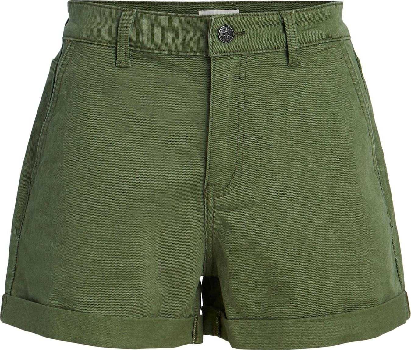 OBJECT Kalhoty 'Tuva' zelená